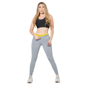 LEGGINS NEOPRENO TERMO REDUCTOR GRIS CLARO